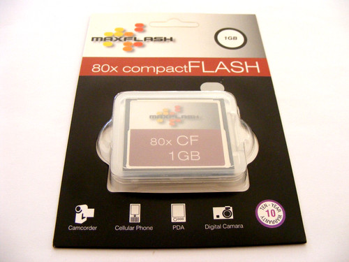 Scheda compact flash - gb, 80x