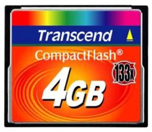 Compact flash transcennd 4gb - compact,