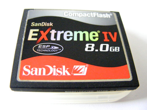 8gb compact flash card extreme - flash,