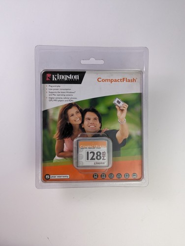 Sealed kingston compactflash - sealed!,